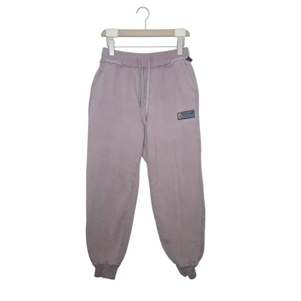 ALPHALETE Terry Jogger Size Small Rose Quartz